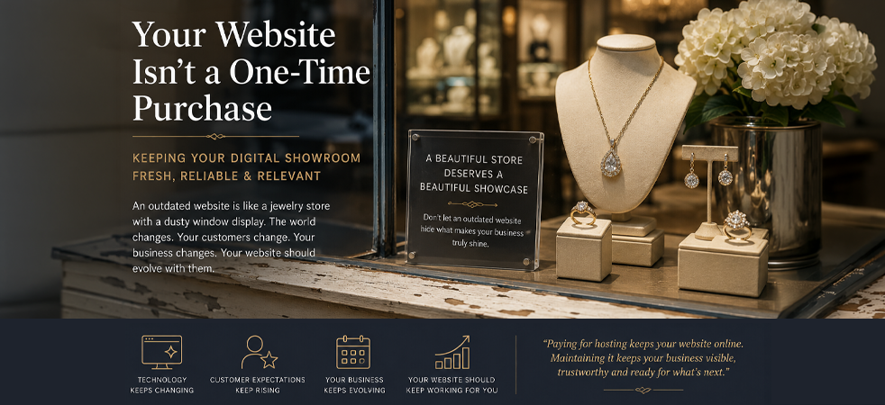 Why Jewelry Websites Need Ongoing Maintenance