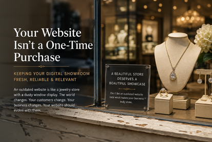 Why Jewelry Websites Need Ongoing Maintenance
