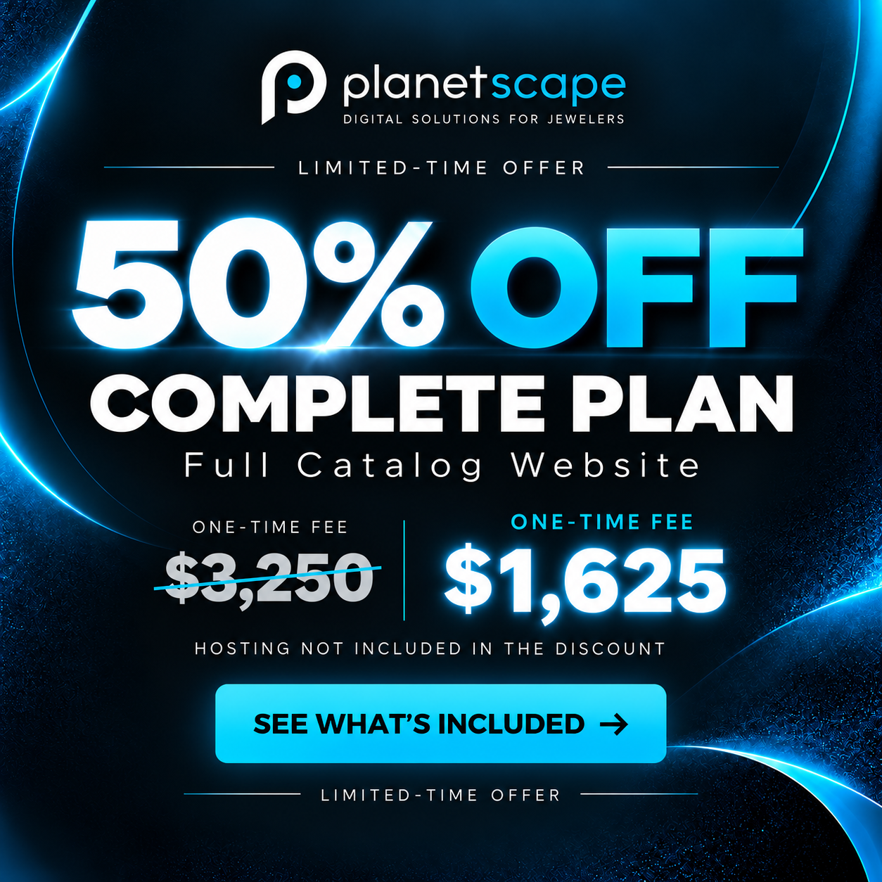 50% Off Complete Jewelry Website Setup - See What's Included